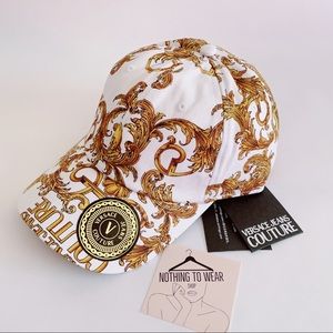 ⭕️ VERSACE JEANS Women’s Cap Hat White Versailles